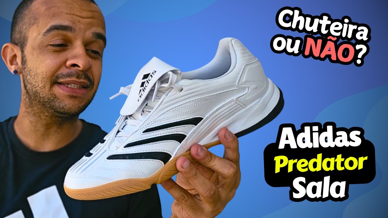 Nova Predator Sala 2025! Descubra se esse modelo Adidas funciona nas quadras