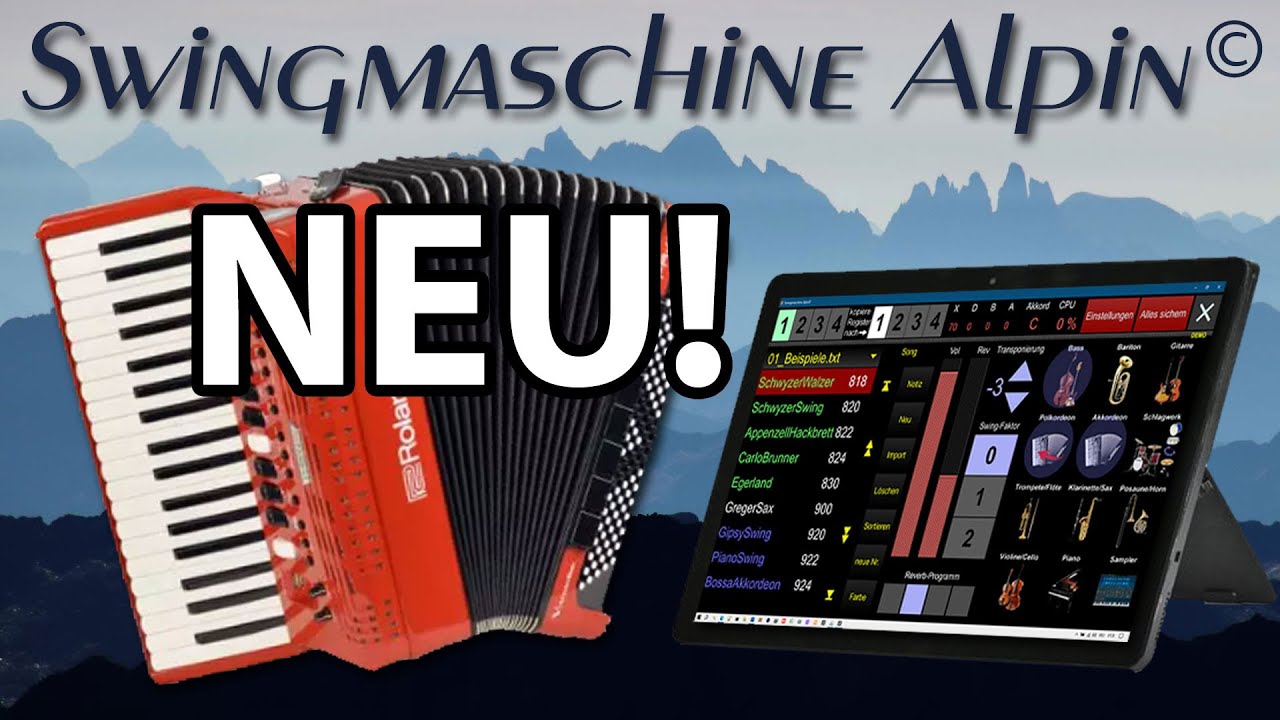 Die neue Swingmaschine Alpin