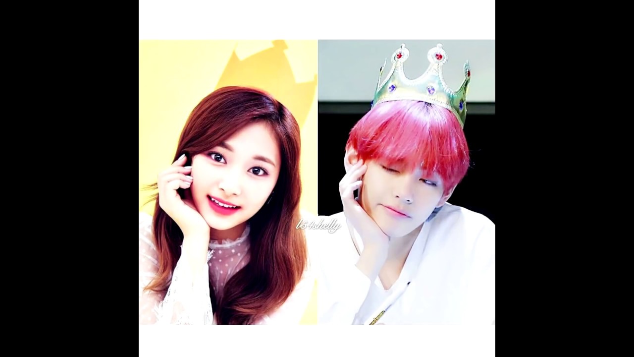 BTS V & TWICE TZUYU TAETZU IS REAL 2 PART