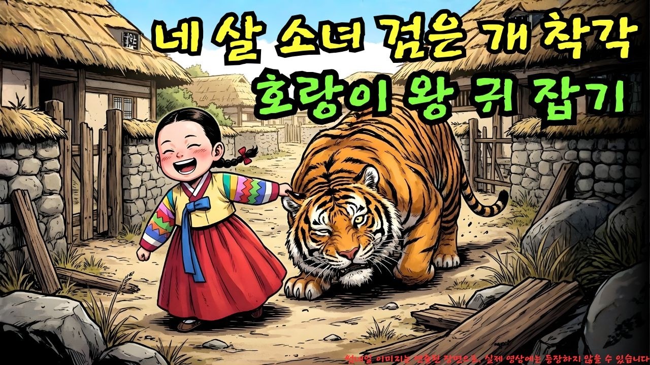 👉 네 살 소녀가 길 잃은 검은 개로 착각해 호랑이 왕의 귀를 잡고 마을을 돌아다니다... 이 행동은 과연 위험하지 않을까? | 야담 |옛날이야기 |민담 |전설 | 설화