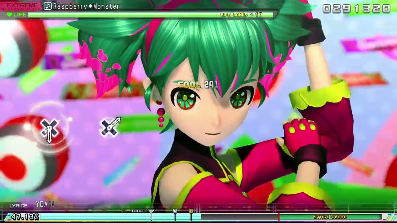 Raspberry*Monster - (Extreme Perfect) | Hatsune Miku Project DIVA Mega Mix+
