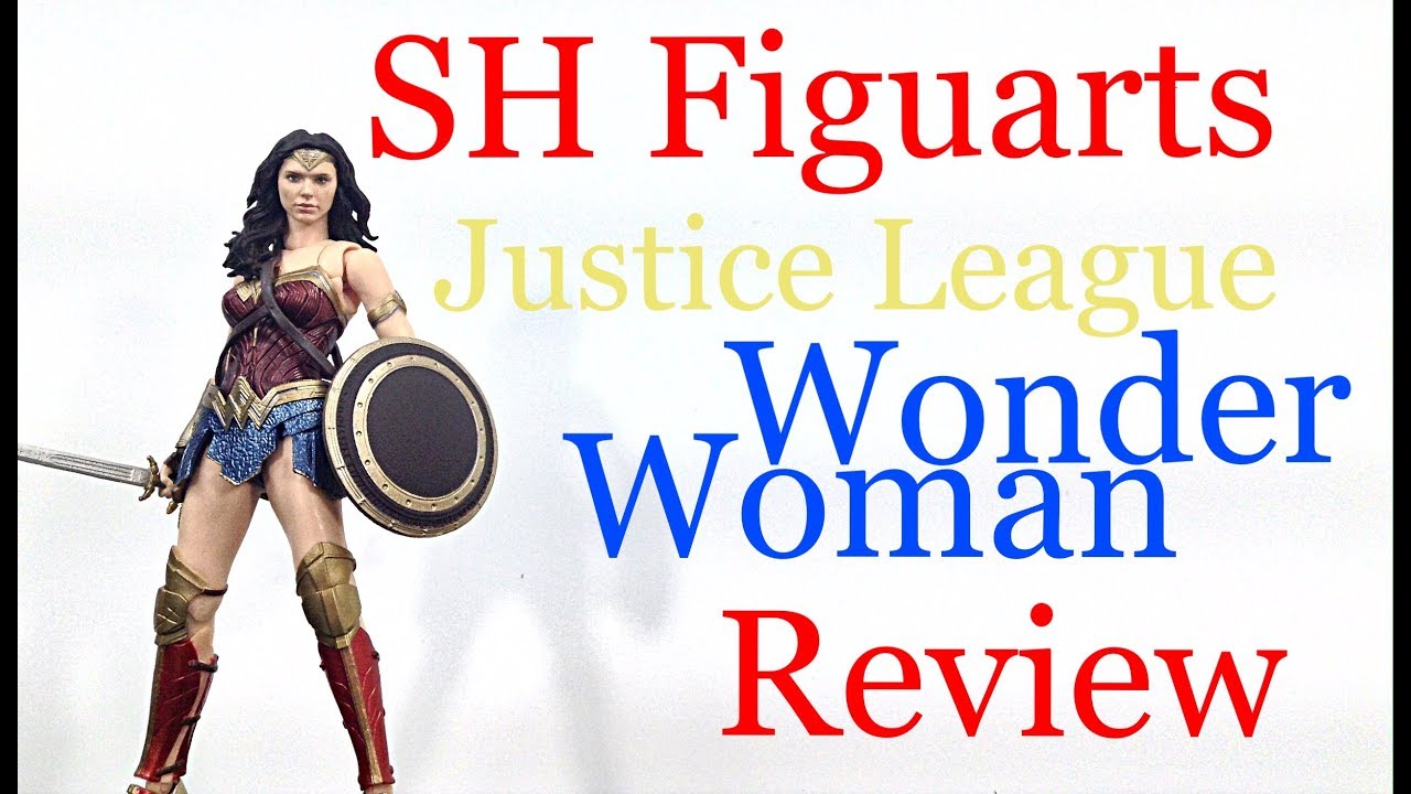 Bandai Tamashii Nations SH Figuarts DC Justice League WONDER WOMAN Action Figure Movie Toy Review