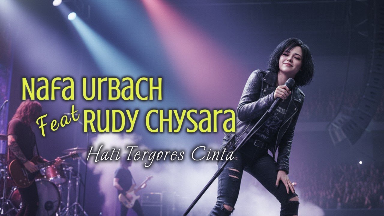 Nafa Urbach feat Rudy Chysara - Hati Tergores Cinta  | Slow Rock | Best Female Cover