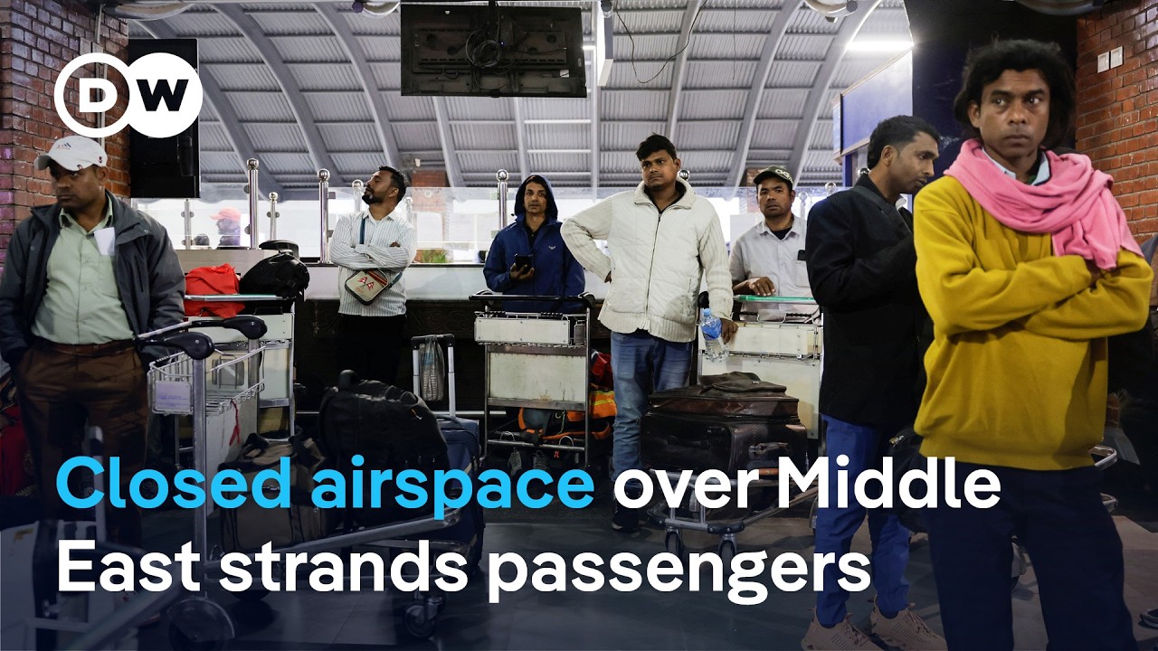 World facing biggest disruption to air travel since Covid pandemic | DW News
