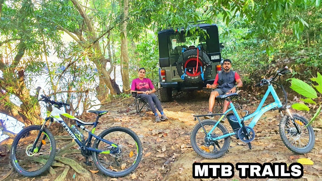 MAHINDRA THAR TOUR E 15 | ELECTRIC CYCLE | MTB TRAILS