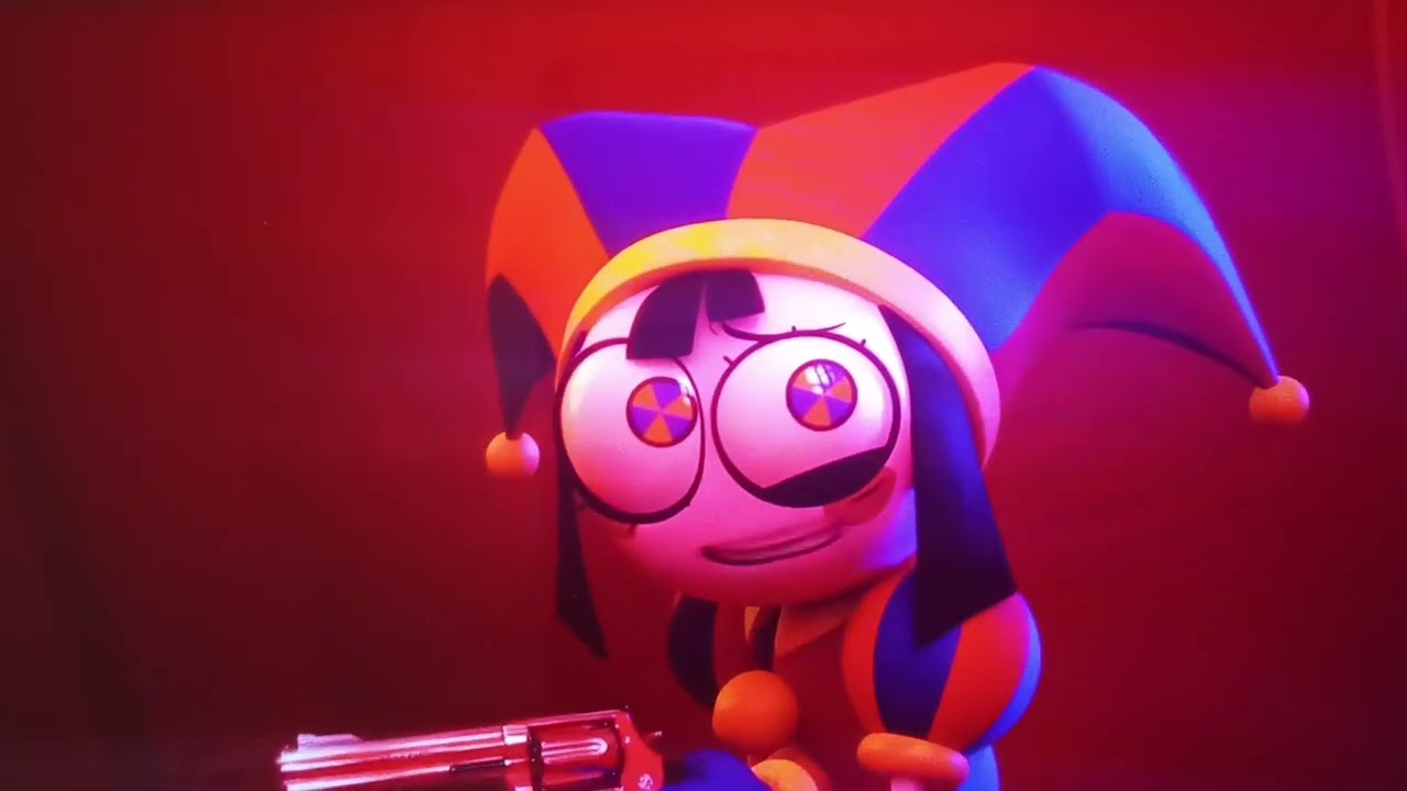 THEY ALL GETS GUN, THE AMAZING DIGITAL CIRCUS JAX#shorts #ponmi #jax #digitalcircus