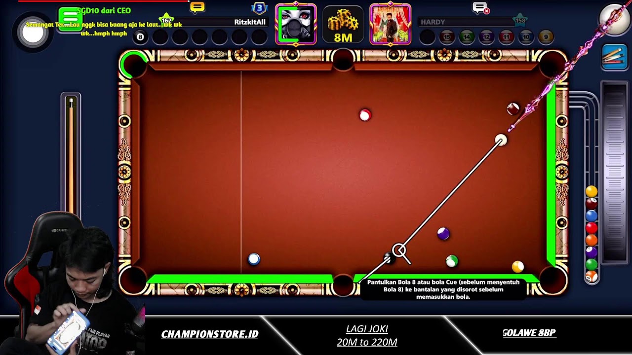 8 Ball Pool OSAKA 200M😨😱