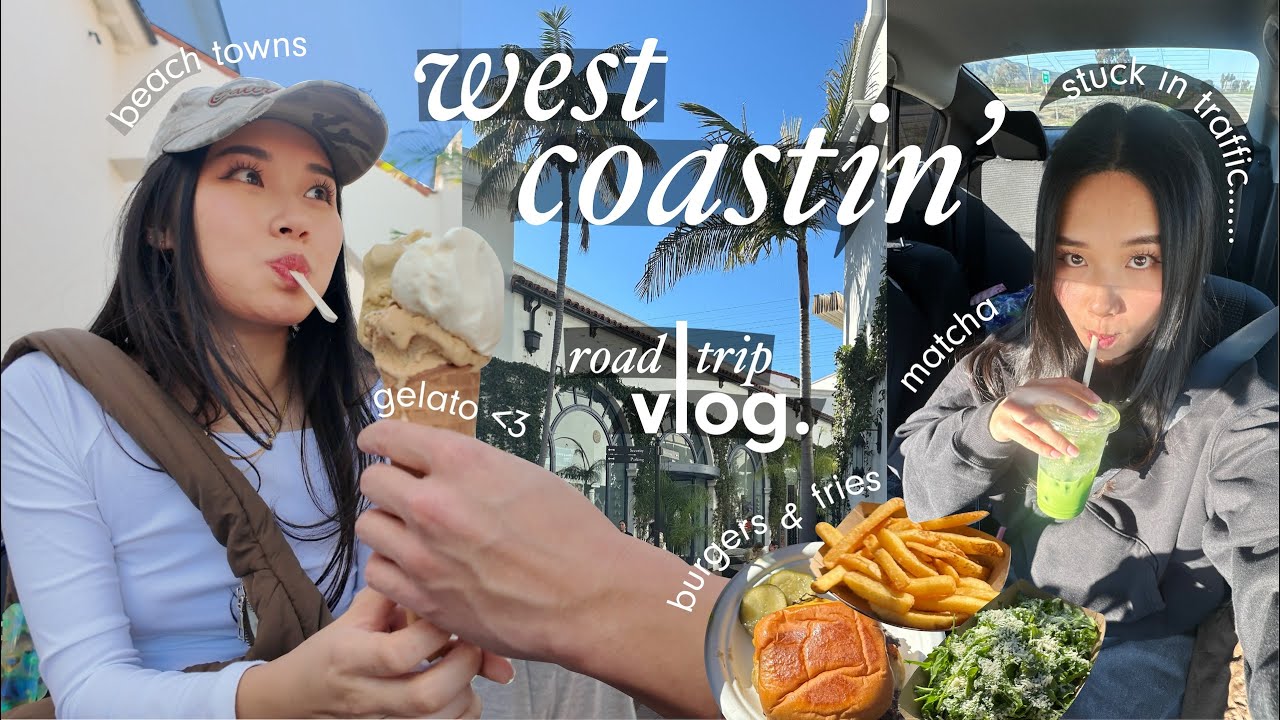 west coast roadtrip to LA | cafés, thrifting, snackies