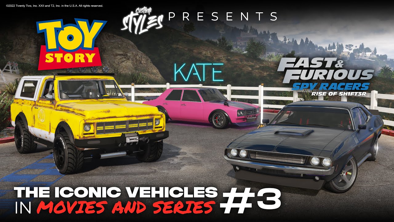 GTA Online: Movies and Series Vehicles Styles #3 - You Need To Have in Your Garage