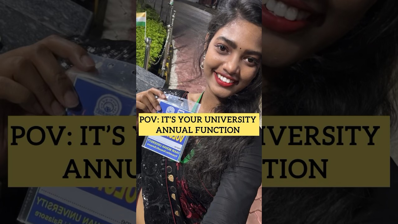 Annual Function 🫧FM University Balasore #annualfunction #collegelife #kurchimadathapetti #trending