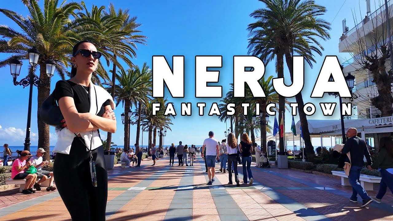 Nerja Spain Fantastic Town February 2025 Update Costa del Sol Walk | Málaga [4K]