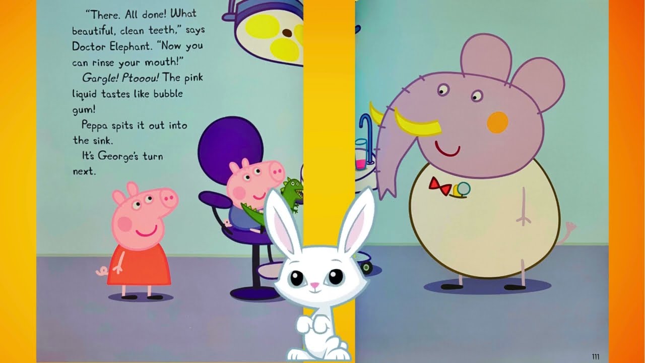 Peppa Pig: Peppa's Dentist Trip | Fun Picture Book Read-Along for Kids