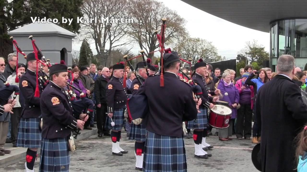 The Irish national anthem - Dublin Fire Brigade Pipe Band