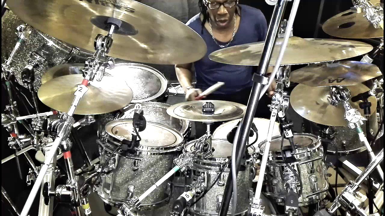 Perpetual Burn by Jason Becker, drums as originally recorded by Atma Anur