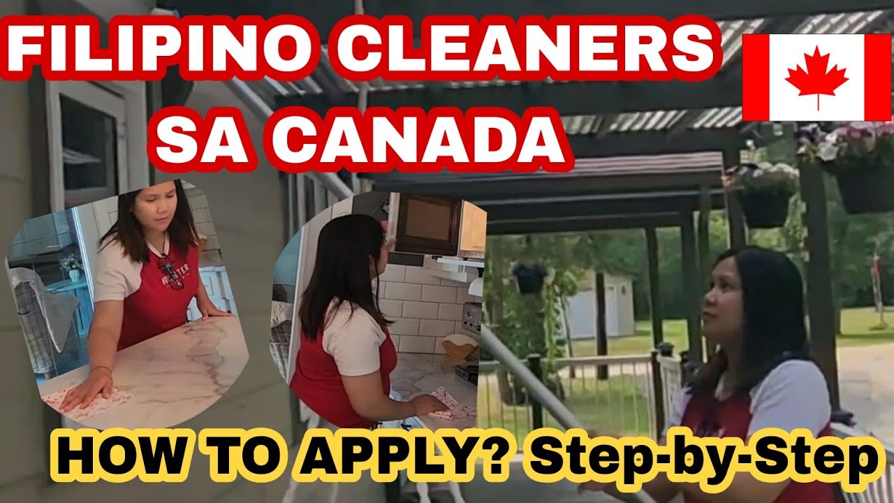 CLEANERS NEEDED IN CANADA | NO FEES NO AGE LIMIT FILIPINOS