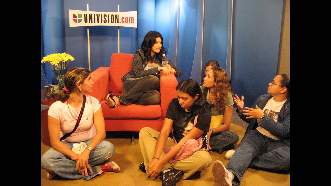 Laura Pausini Chat Univision Miami Noviembre 28, 2006