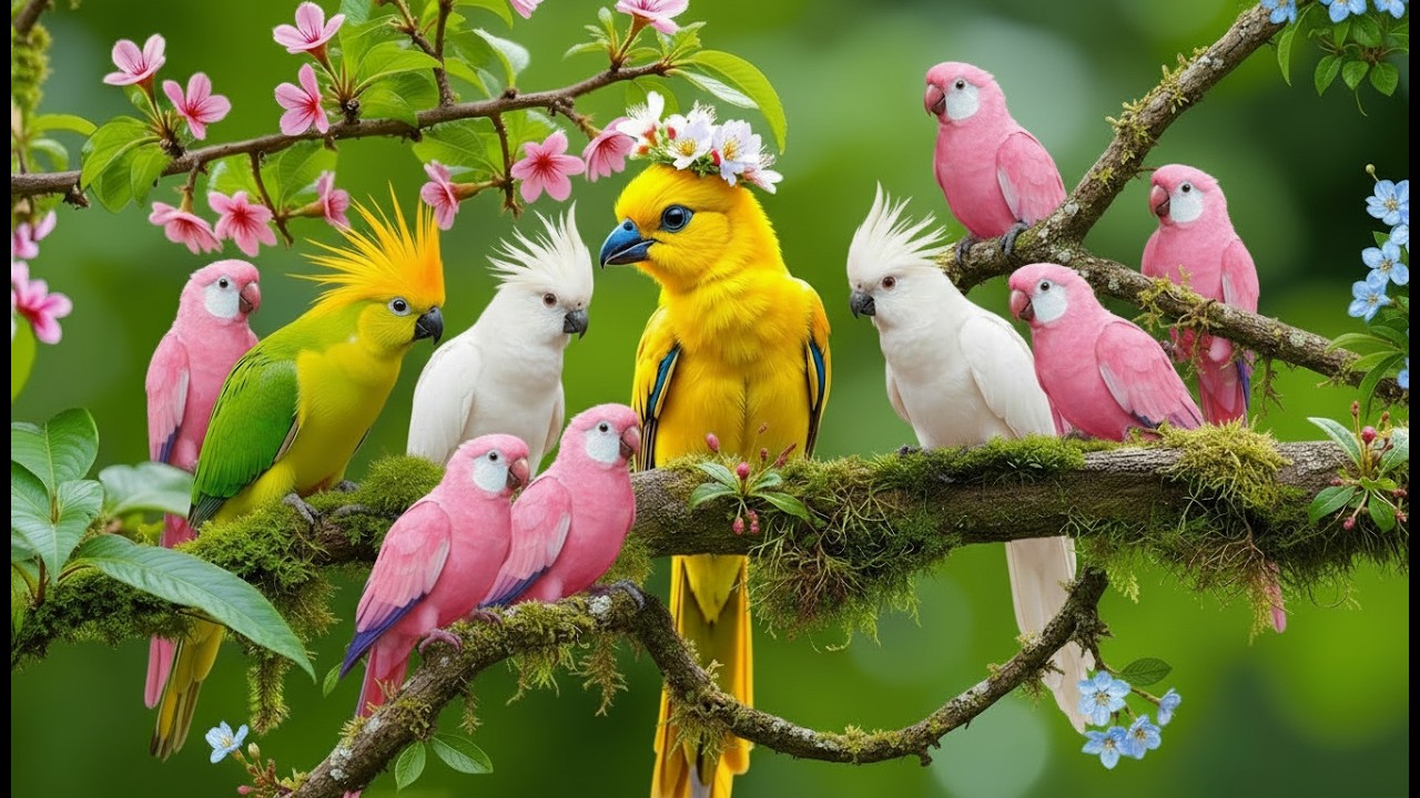 🌙 Gentle Piano Music with Bird Sounds  Beautiful Nature Sounds for Calm Nights and Deep Rest