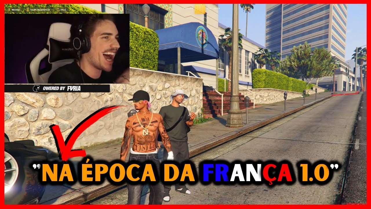 REAÇÃO do MOUNT ao SABER como era a FRANÇA nos PEGUINHA da PISTA | GTA RP CDA