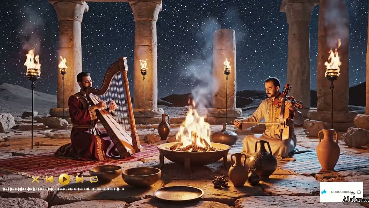 ✨ Celestial Sounds of Harp and Violin | Sacred Music for Healing and Deep Meditation