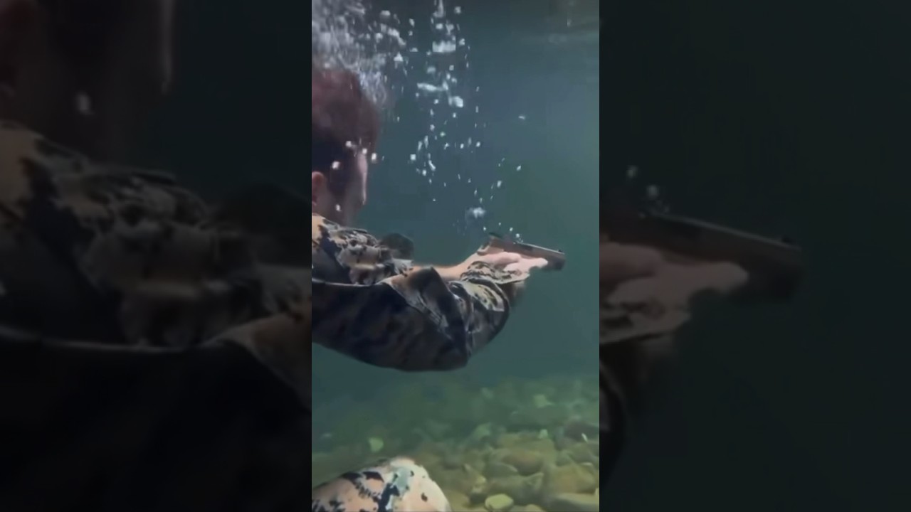 Sig M17 runs flawlessly under water #sigsauer #viral #shorts #m17