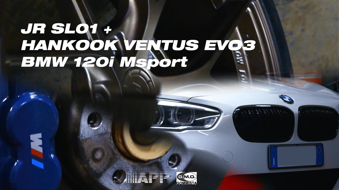 BMW 120I - JR SL01 BRONZE + HANKOOK VENTUS EVO3   GMO gommista