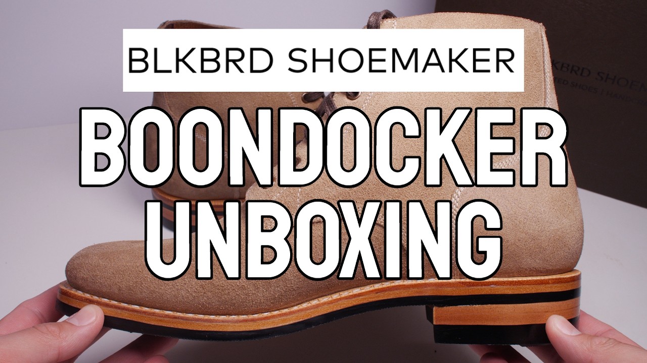 Распаковка и первые впечатления от ботинок BLKBRD Boondocker Boot из натуральной кожи CXL Roughout.