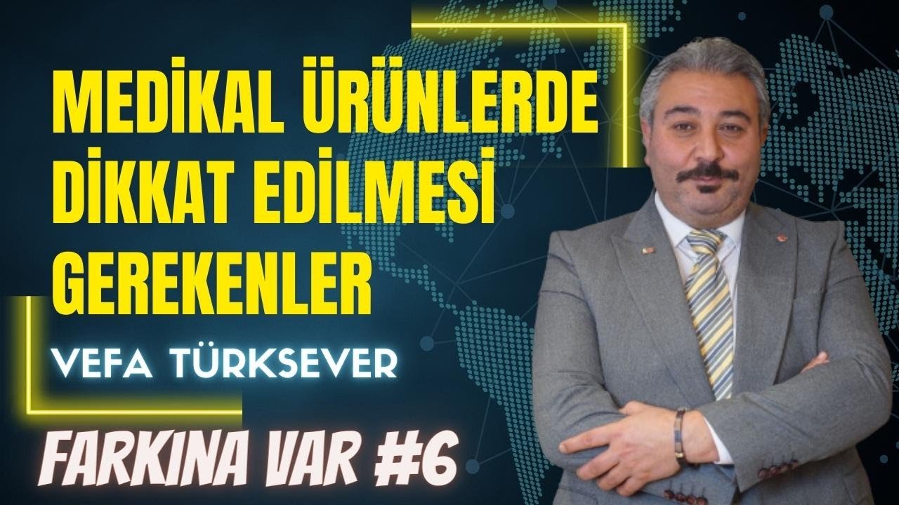 'OKSİTIP Medikal Genel Müdür / Biyolog' Vefa TÜRKSEVER Soruları Yanıtlıyor! (#farkınavar) #6