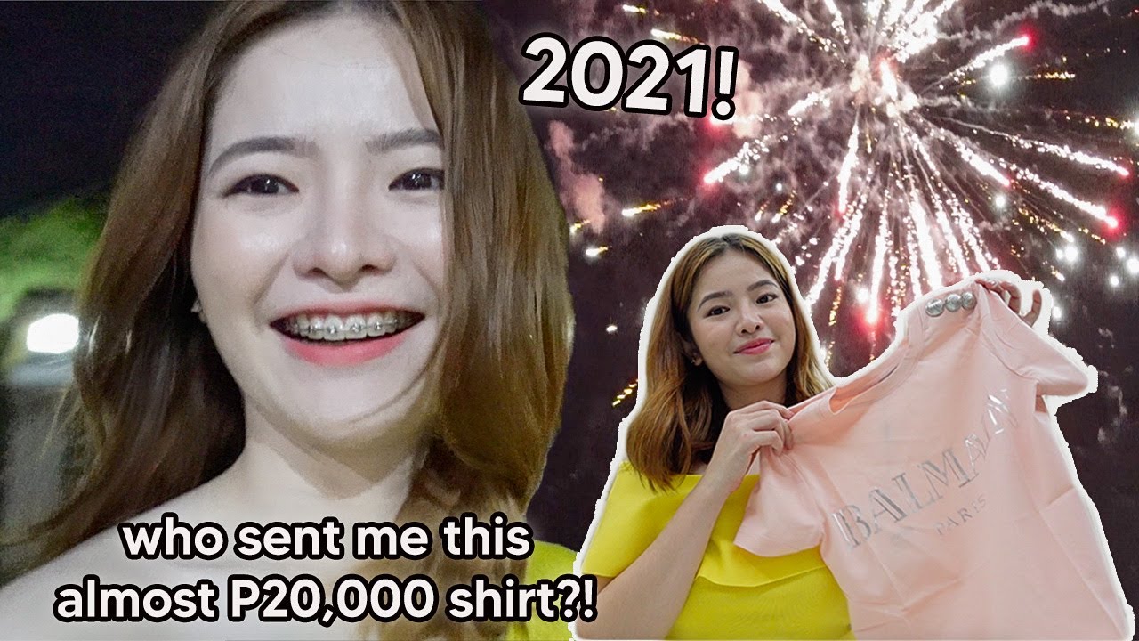 NEW YEARS EVE + SOMEONE GAVE ME A SHIRT WORTH P20,000⎜TIN AGUILAR