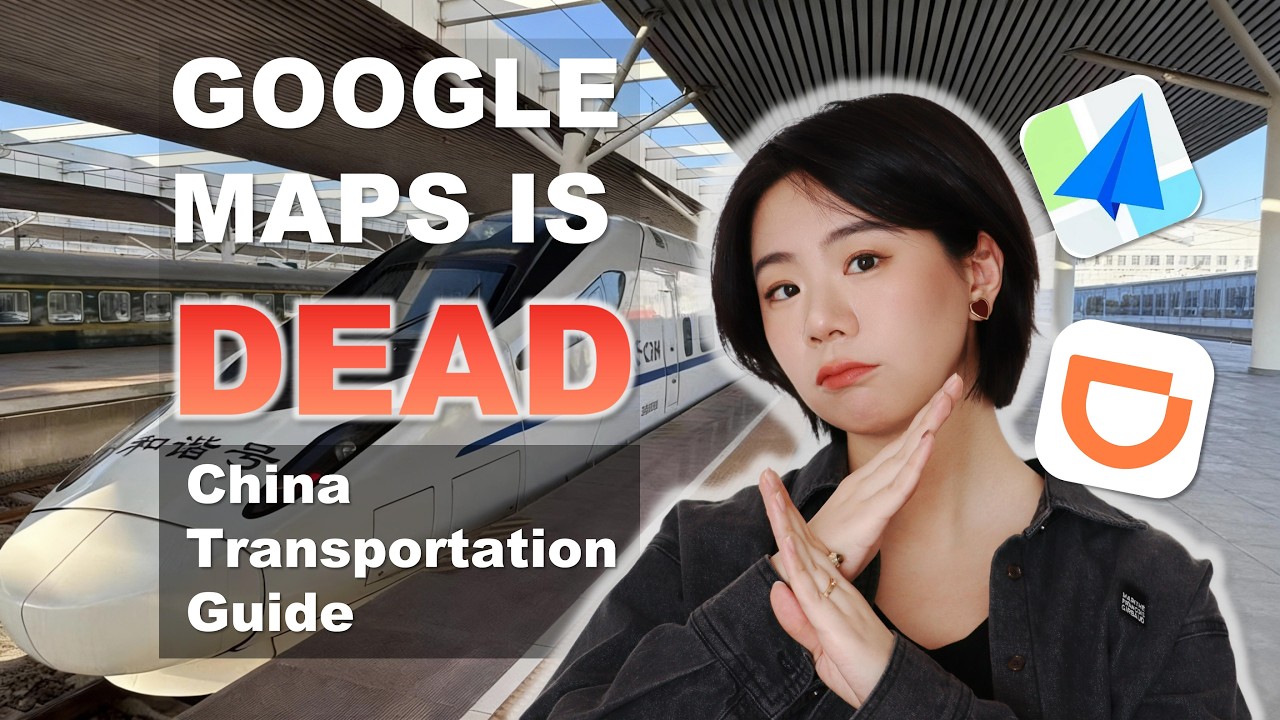 China Transportation Guide: Didi (Chinese Uber), High-Speed Rail & Why Google Maps FAILS (Ep.2)