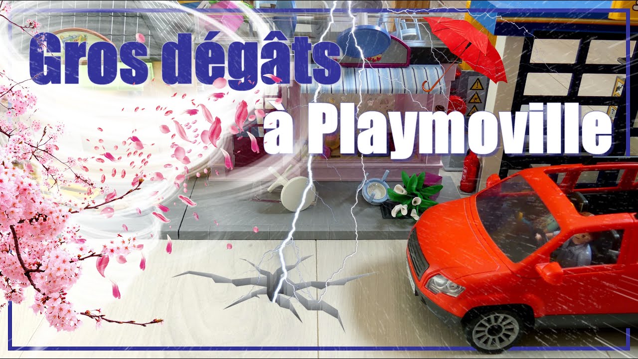 Gros dégâts à Playmoville