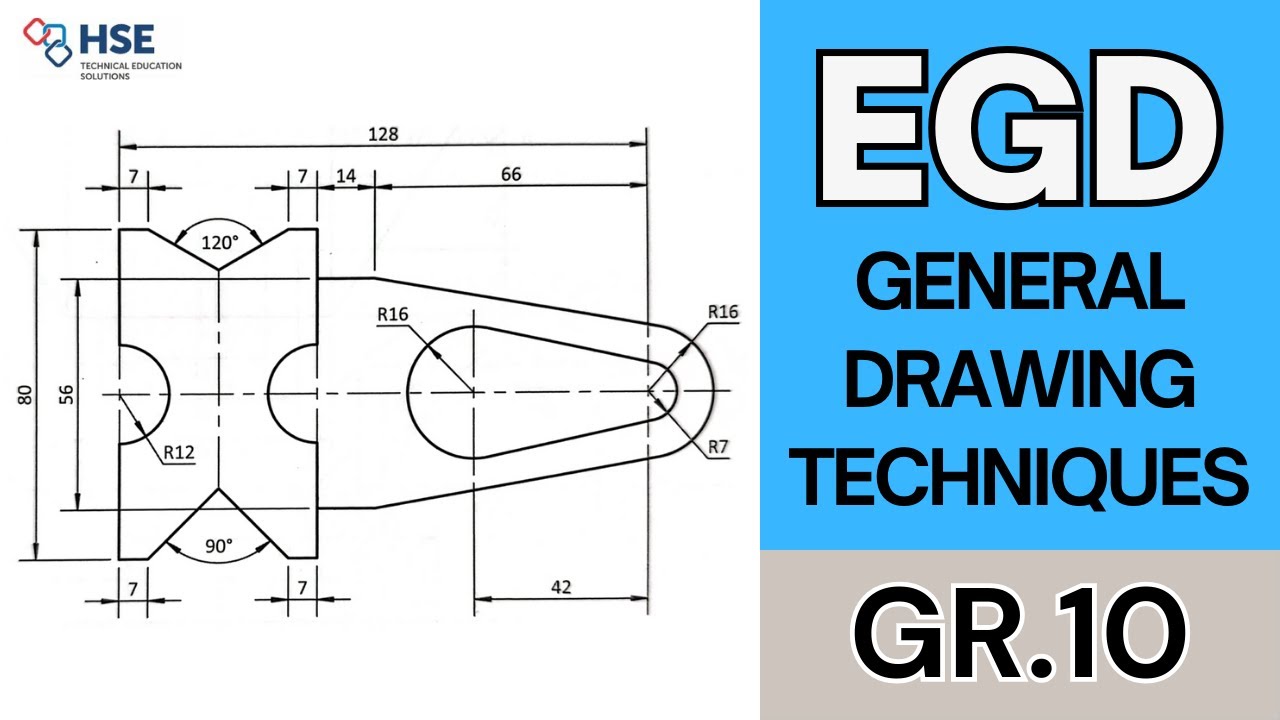 Grade 10 EGD | Drawing Techniques | HSE Workbook Page 1–10