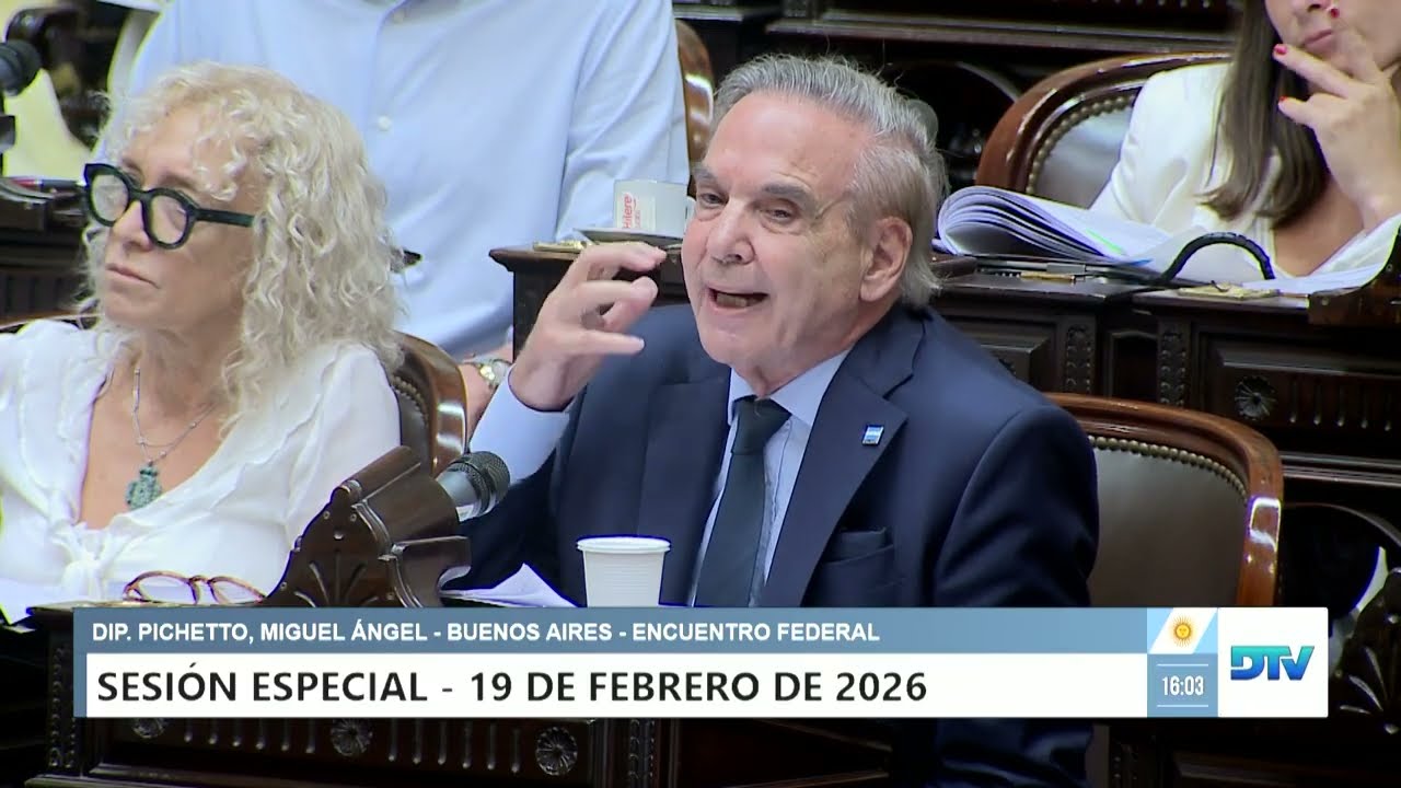 Diputado Pichetto, Miguel Ángel - EF - Sesión 19-02-2026 - PL