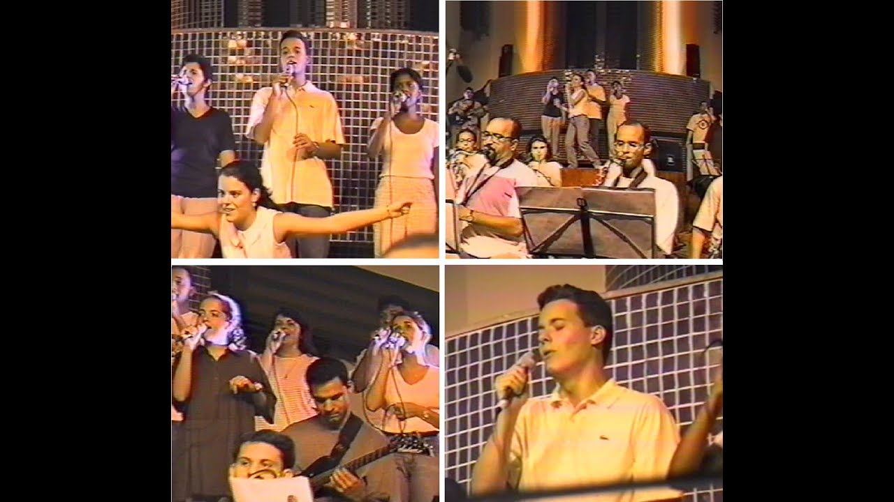 ENSAIO DO DIANTE DO TRONO NA LAGOINHA ANTES DA GRAVAÇÃO DO PRIMEIRO CD - 30/01/1998