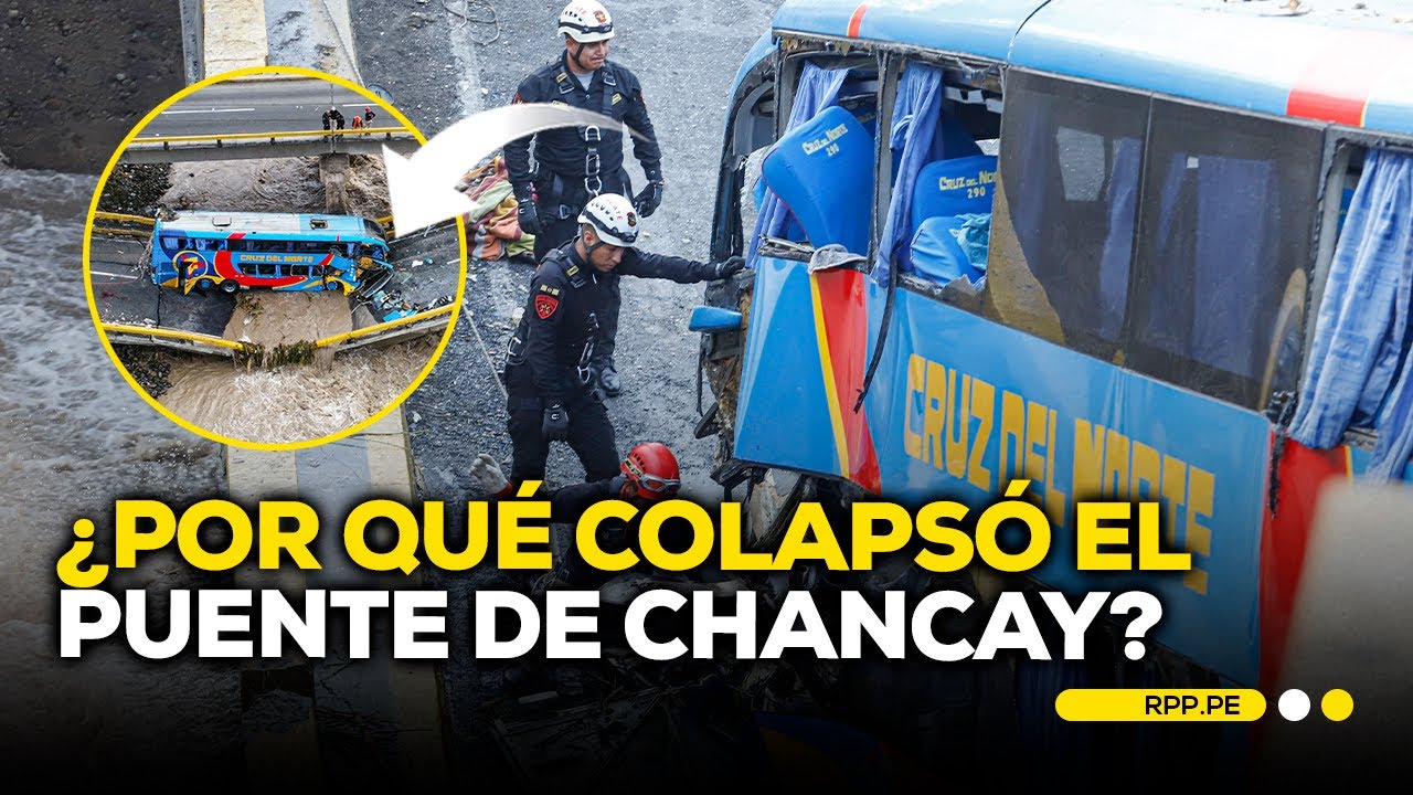 ¿Cuáles son las causas del colapso del puente de Chancay? #ADNRPP | ENTREVISTA