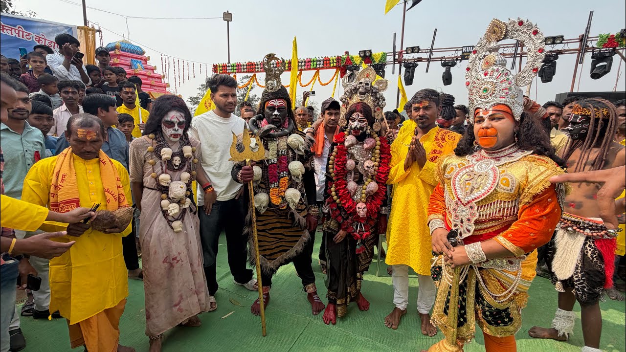 Full vlog satishsahu with program kondapuri bilaspur chhattisgarh #satishsahu #kalimata 
