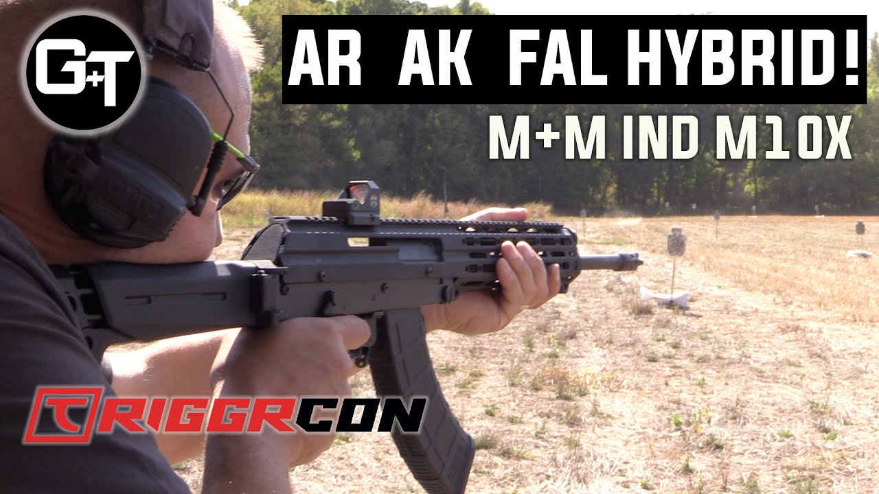 AR AK FAL Hybrid Rifle The M10X M+M Industries - Triggrcon 2022