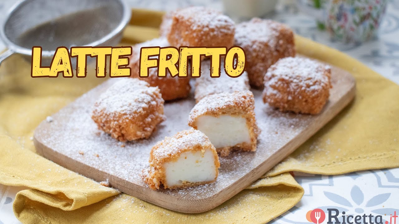 Latte fritto, dolcetto facilissimo con pochi ingredienti - Ricetta.it