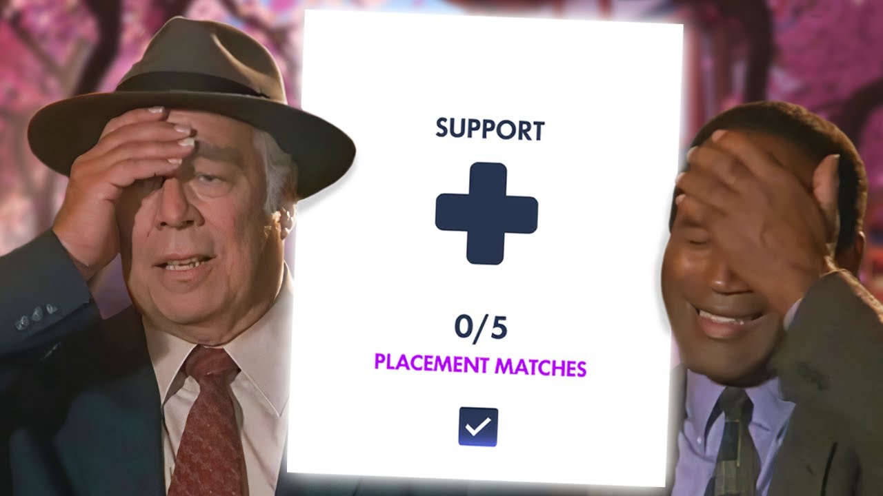 I played SUPPORT by accident...
