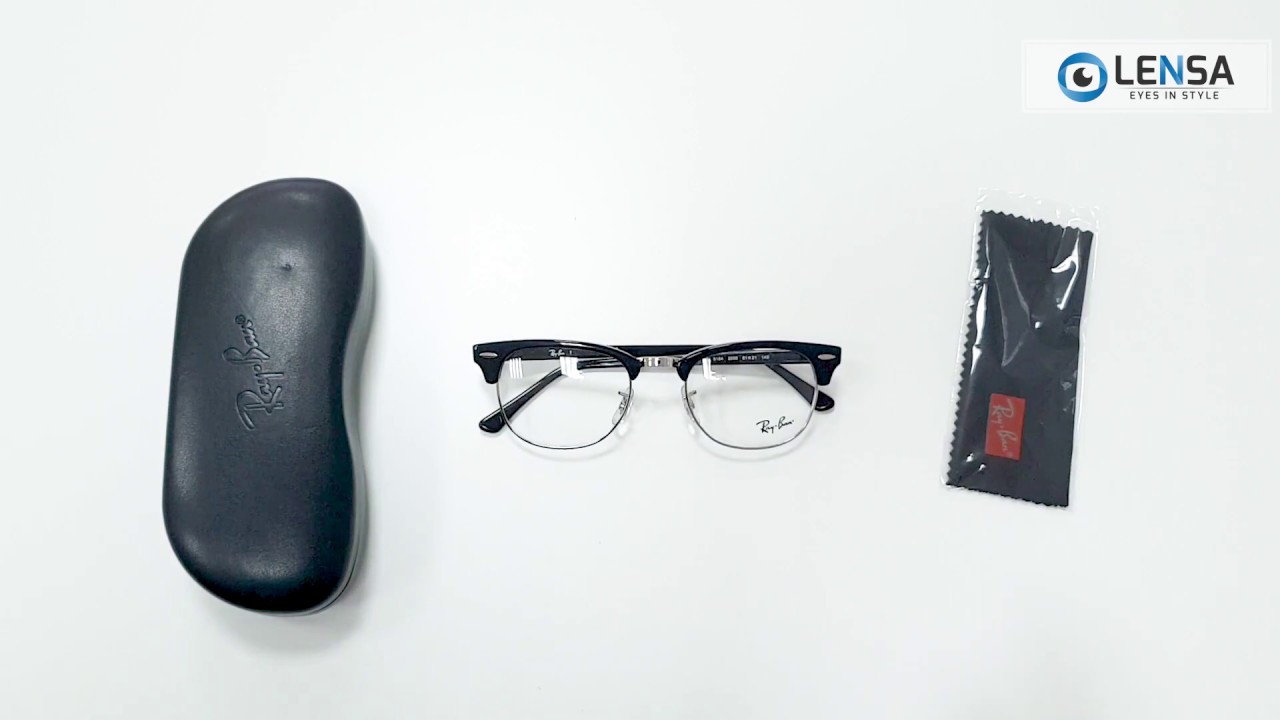Unboxing rame ochelari de vedere unisex Ray-Ban RX5154 2000 &ndash; LENSA.RO