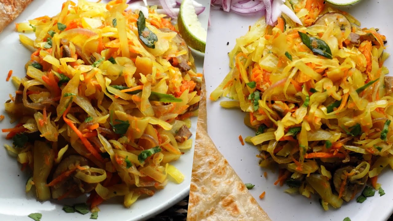 Delicious Mixed Cabbage Bhaji Recipe