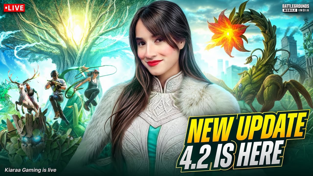 🔴 BGMI 4.2 Primewood Genesis LIVE 😱 | New Features OP Gameplay | BGMI Live