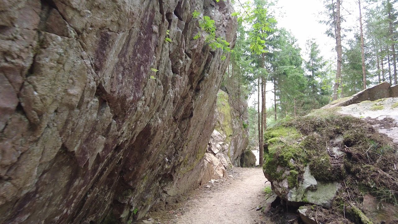 Sweden, Gräne gruva (Gräne mine), walking tour of an old mine and one of the nearby nature trails