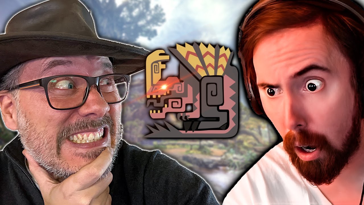 Monster Hunter World - Reacting to Asmongold's First Anjanath Hunt