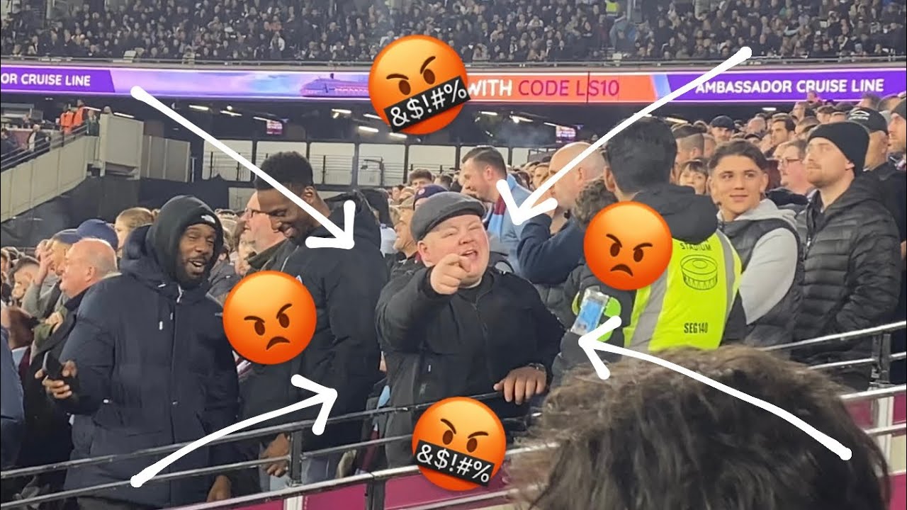 WEST HAM FAN MELTDOWN COMPILATION 😂 West Ham 2-5 Arsenal (30/11/24)