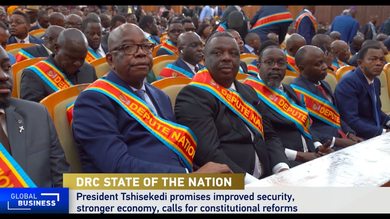 Tshisekedi shares his economic vision during recent State of Nation address