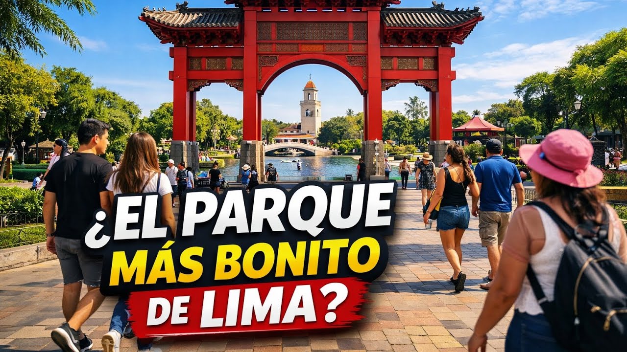Parque de la Amistad: El rincón más hermoso y sorprendente de Lima