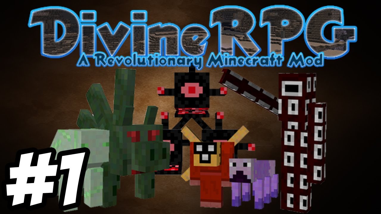 Divine RPG: Modded Let's Play - Part 1 - CYCLOPS!