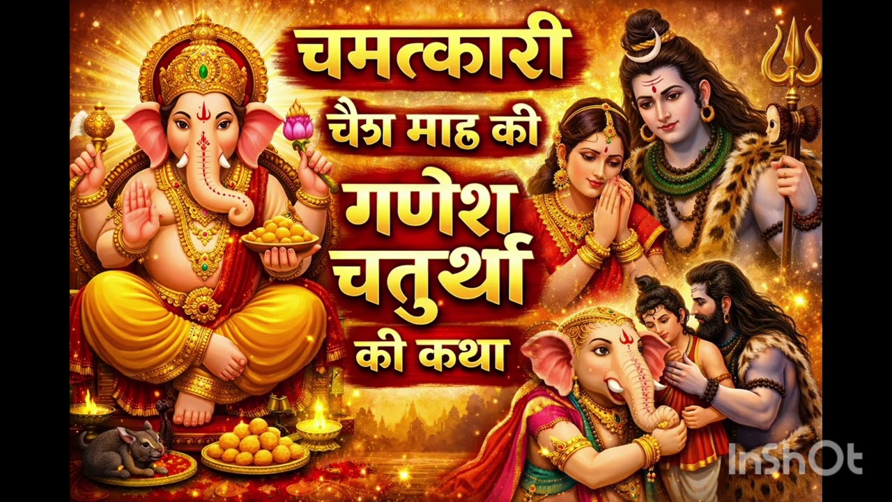  Chetya maah ki ganesh chaturthee ki katha(चमत्कारी चेत्य माह की गणेश चतुर्थी की कथा और आरती)