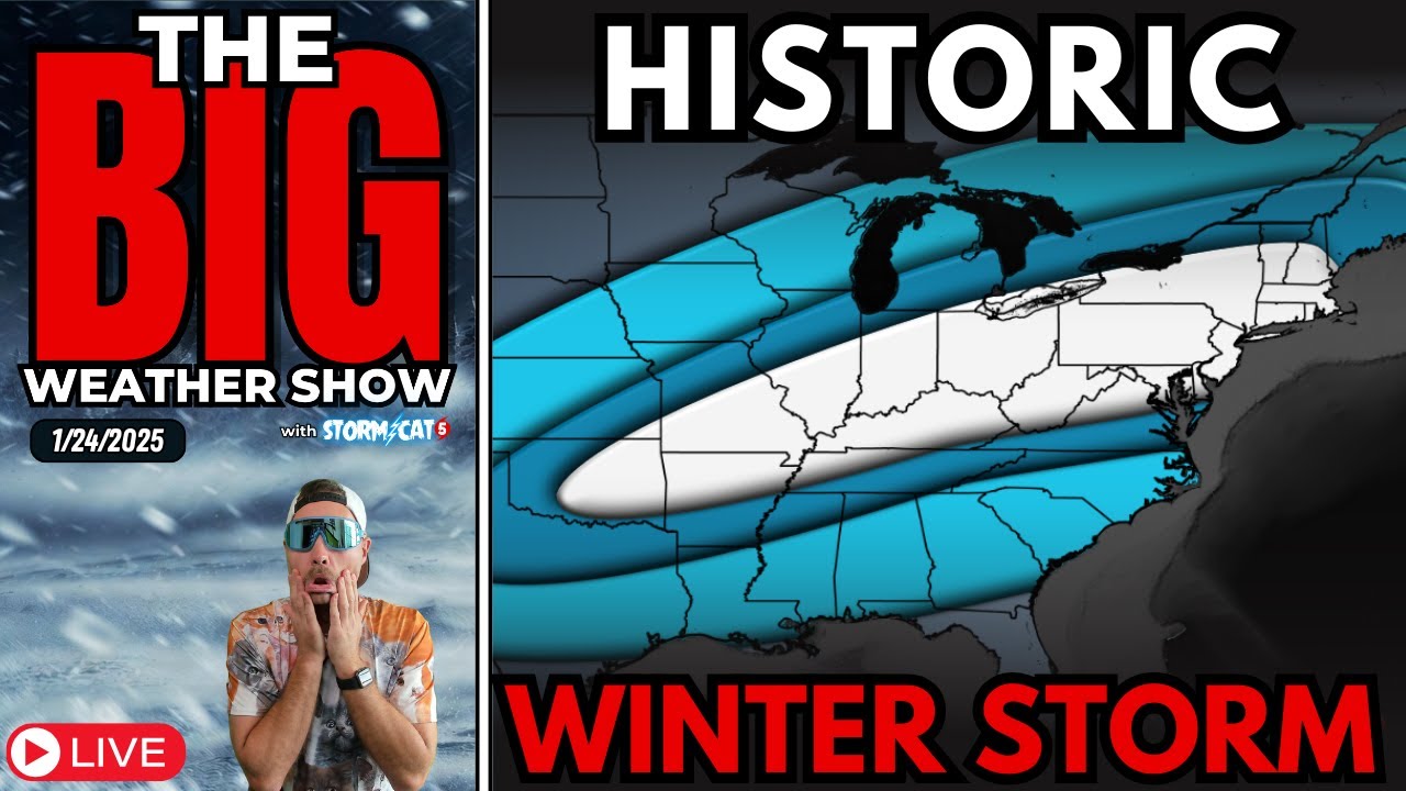 🔴 LIVE: HISTORIC Winter Storm Coverage | Conditions Deteriorating FAST