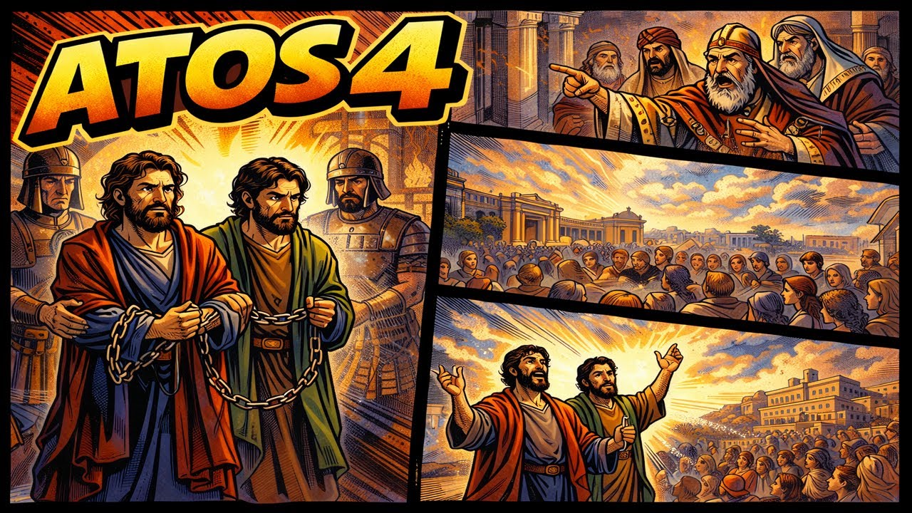 Atos 4 (parte 1/1) - Entendendo a Conversão e a Importância do Serviço Cristão (Devocional)